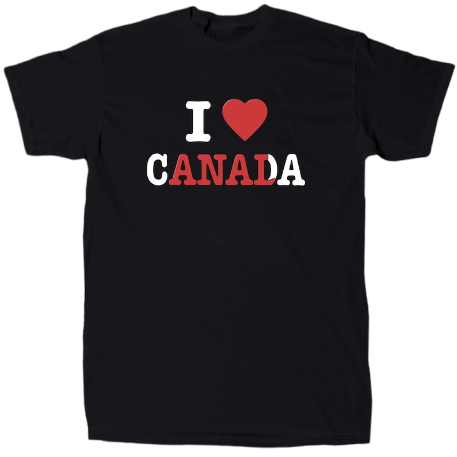 Men's Casual Short Sleeve T-Shirt with Funny Canada Positioned Print, 100% Cotton Knit Menswear, Regular Fit All-Season Crew Neck, Machine Washable, Shortsleeve, Round Neck, Tshirt, Top, Knit Fabric, Canada Theme, Drawing Print