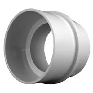 212 MAIN PVC SWR Adapter, 4 in. SWR x 3 in. Schedule 40 Bushing, SDR 35 PVC Material, Boating Water Sports Plumbing Component