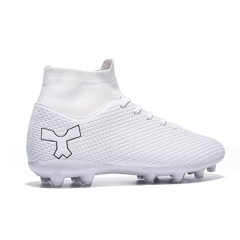Men's Soccer Cleats Football For Mens Big High-top Spikes Shoes Professional Turf Indoor Outdoor Sneaker