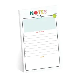 Gotcha Covered Notebooks Trendy Teacher To Do List / 6" x 10" Sticky Note Fill In Task List / 50 Sheets Per Pad/Modern Educator Assignment Tracker/School Teacher Gift
