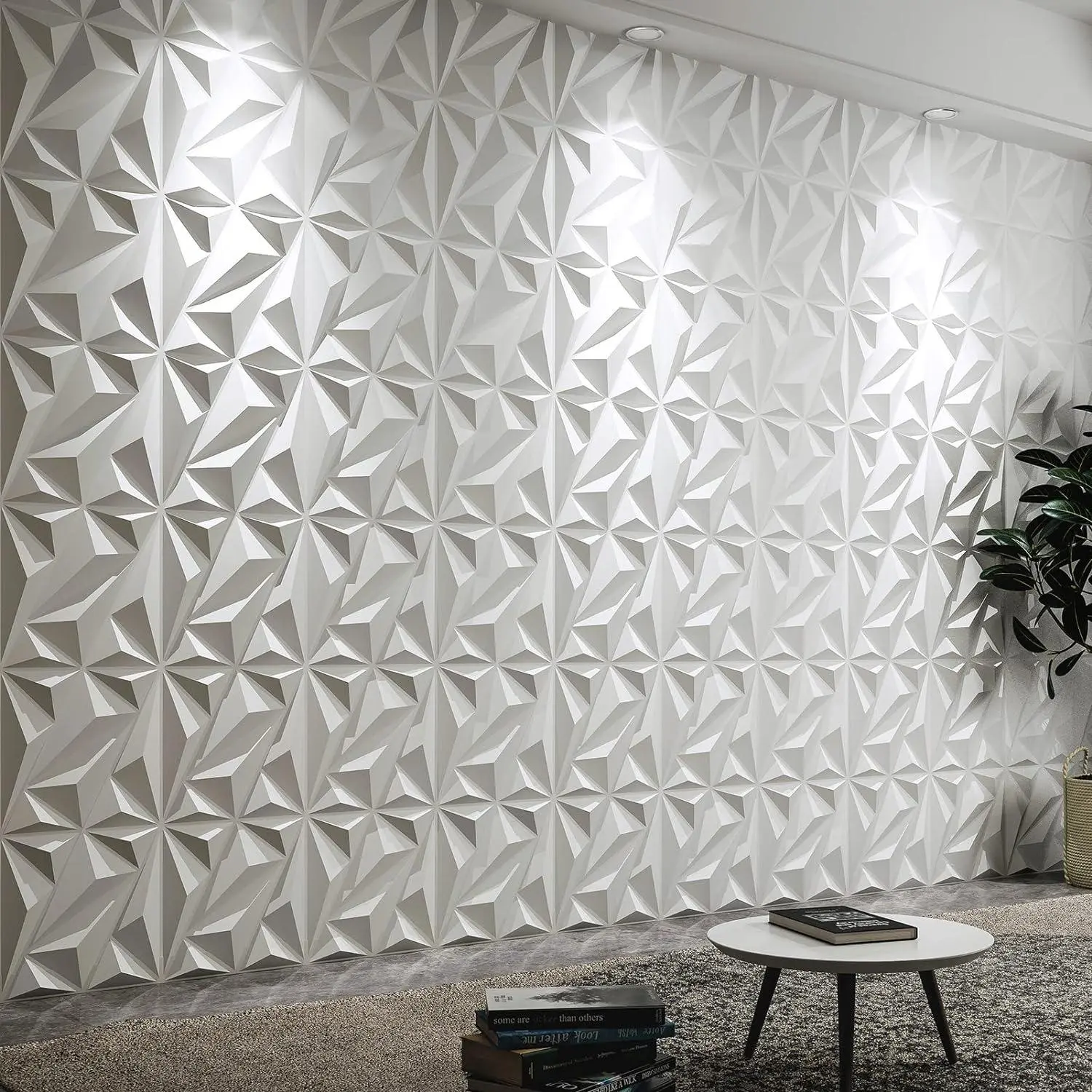 3D Textured Design Wall Sticker, Solid Color Decorative Waterproof Wall Panel for Home Decoration, Living Room Decorative Design, Wall Board Panel, Bedroom Decor, Self Adhesive Wallpaper, Peel and Stick Wallpaper Designs, Wall Panels Roll, Interior Walls