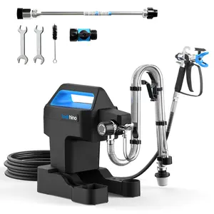 TOOLANT Airless Paint Sprayer for 5 Gallon DIY Painting Projects, Lightweight Design, Quick Clean with Accessories Storage Space for DIY Beginners, Springtok