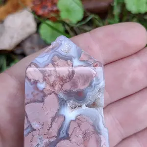 Pink Chalcedony Tower