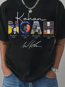 Noah Kahan Vintage 90s Bootleg T-Shirt - Aesthetic Graphic Tee for Fans - Oversized Retro Style Cotton Menswear