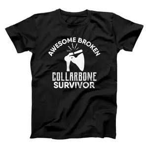 Broken Collarbone Shoulder Surgery Recovery Get Well Soon  T-Shirt, Sweatshirt, Hoodie