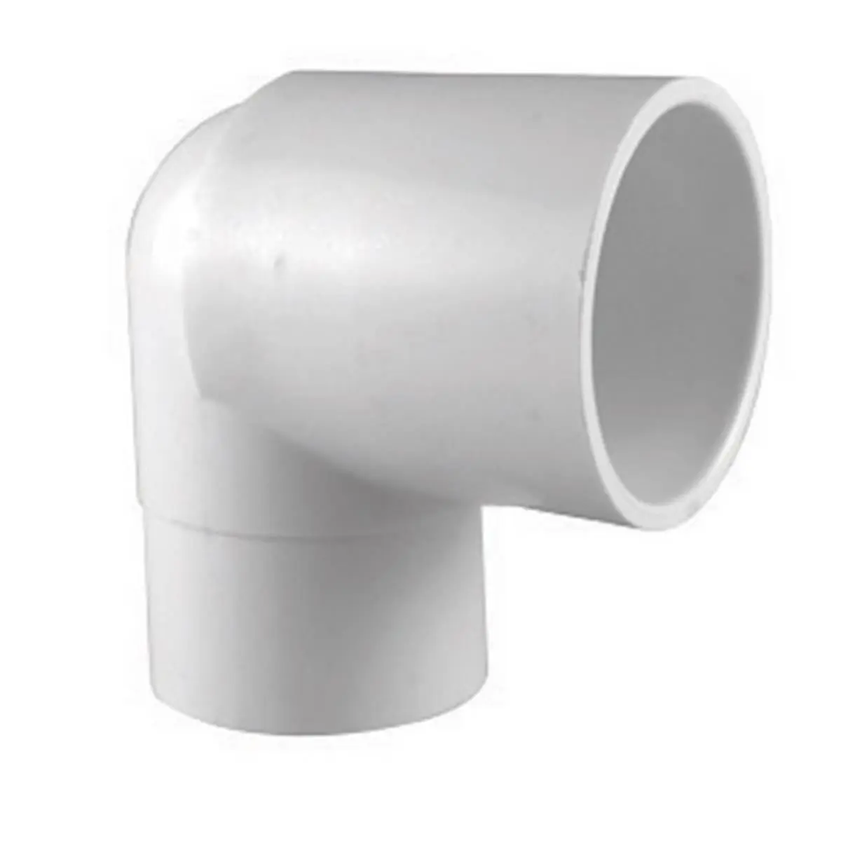 1 in. Schedule 40 PVC Water Pipe Fitting, 90-Degree Bend with Spigot End, 212 MAIN Street Elbow for Boating, Water Sports, Pressure