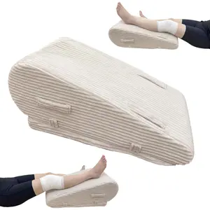 Elevation Pillow for After , Adjustable Height  Wedge Pillow with  Grade  & Beige Corduroy Cover, Single  Elevation Pillow for   & Sleep