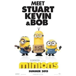 MINIONS - D/S 27"X40" Original Movie Poster One Sheet 2015 Animation