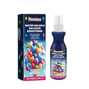 Dowmoo Water Soluble Balloon Brightener Spray 100ml Deep Cleaning & Gloss Enhancement for Balloon Surface Texture - Glossy