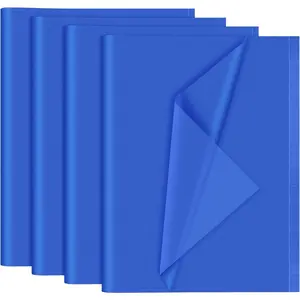 120 Sheets Blue Tissue Paper - 14 x 20 Inches Navy Blue Wrapping Tissue for  Bags, Packaging, Floral Filler, Crafts, Birthday,  Shower, Wedding Decor