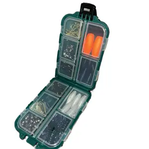 Tiny Tackle 72pc Kit Ultralight Pocket tacklebox w/ Hat Hook included!