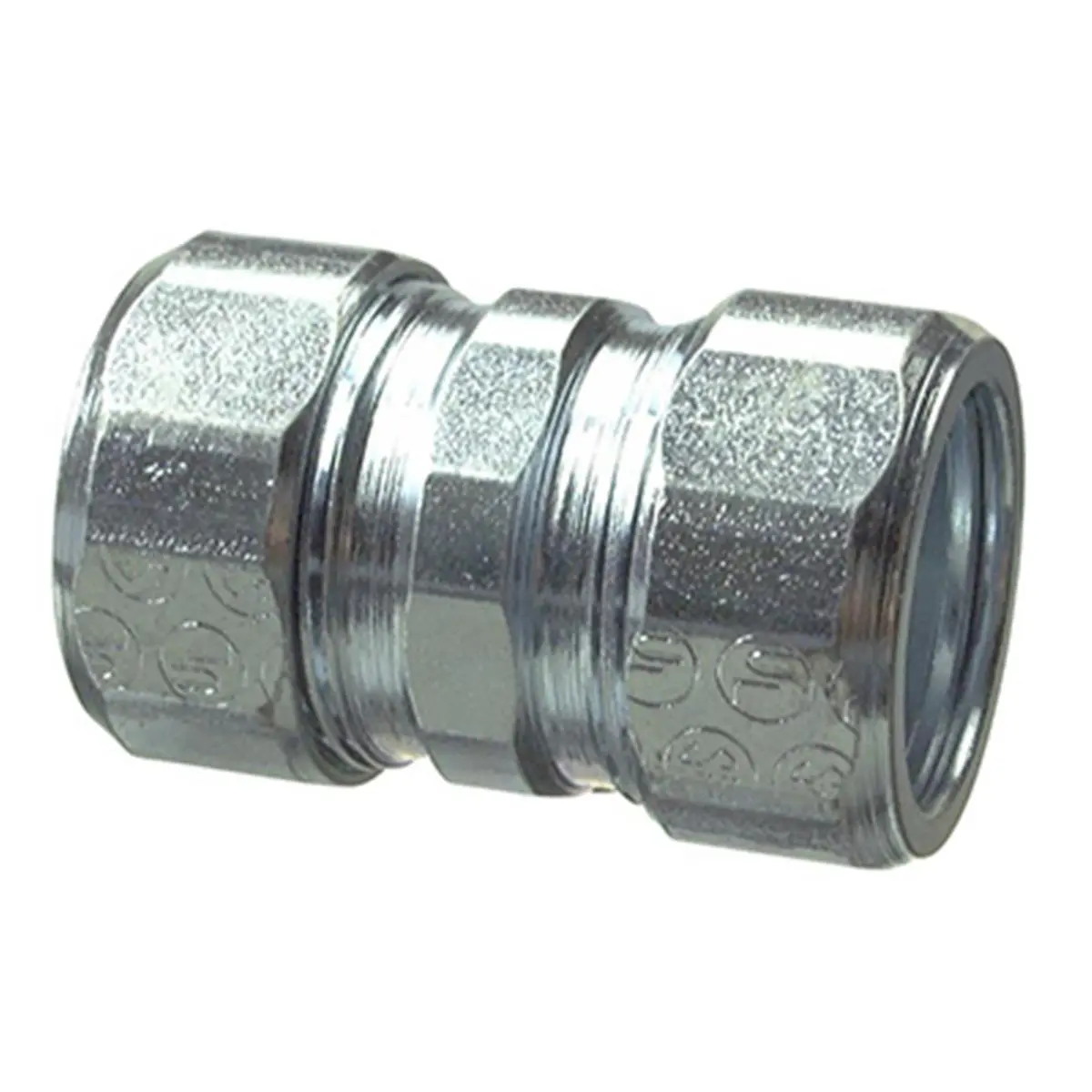 212 MAIN 0.75 in. Threadless Rigid Compression Coupling - Concrete Tight IMC Conduit Fitting for Indoor Use, Joins 2 Lengths of Threadless Rigid or IMC Conduit