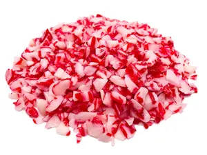 Peppermint Crunch - Crushed Peppermint Candy Cane Sugar Topping - Available in 1 lb, 2 lb, 3 lb, and 5 lb Bags
