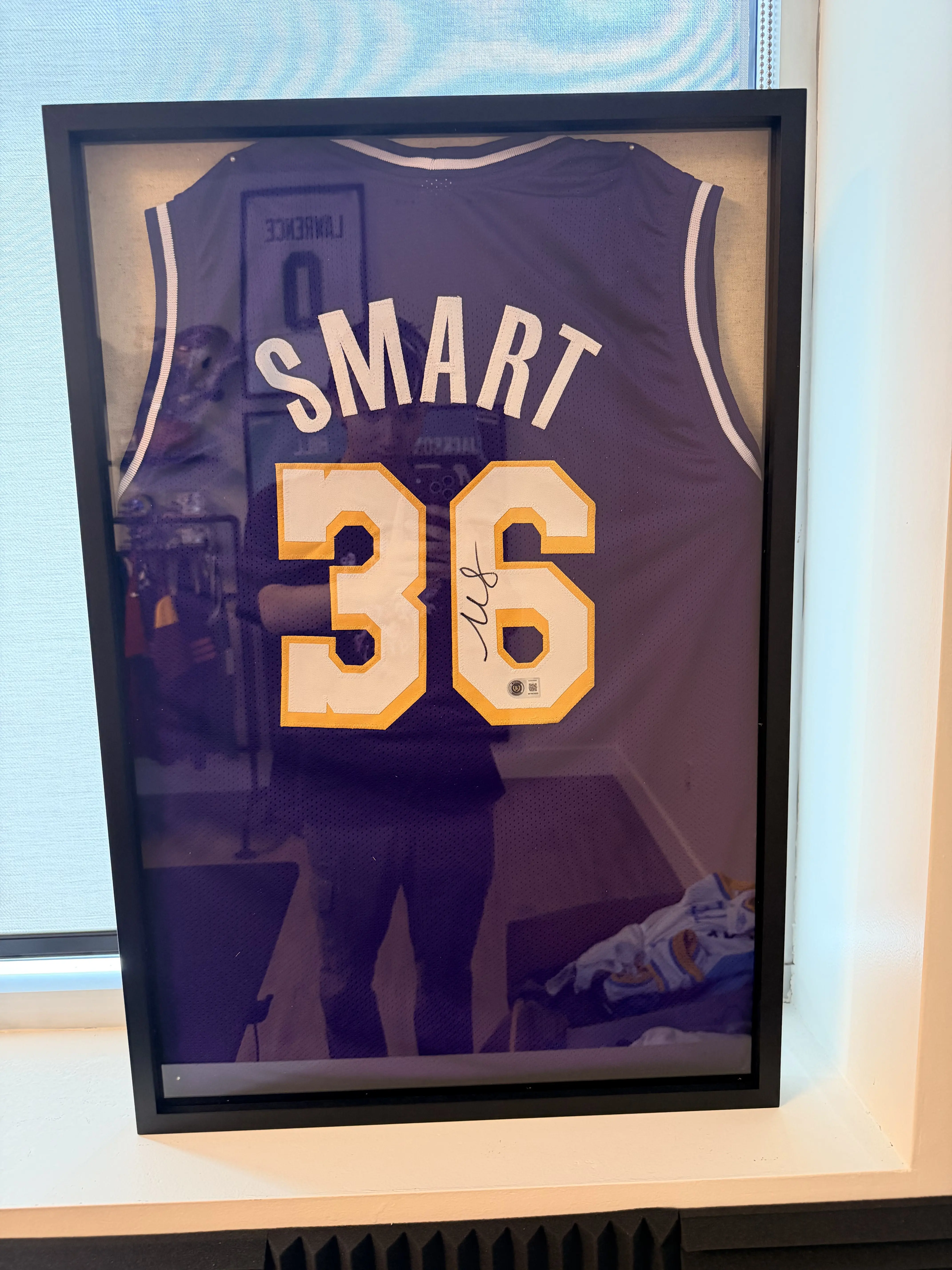 MARCUS SMART SIGNED JERSEY (BECKETT)