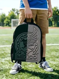 1PC Backpack Mexico Large Capacity Backpack Football Men Women Adult For Gifts Personalised Laptop Bag TravelBack to School Season Match Day Essentials