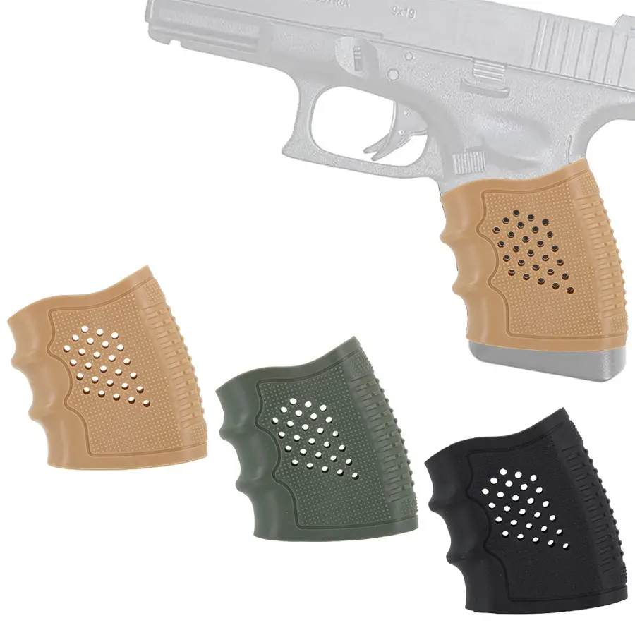 3-Pack Non-Slip Handle Grips, Elastic Soft Rubber Handle Covers, Durable, Ergonomic & Comfortable Grip Accessories, Ideal for Tools & Equipment