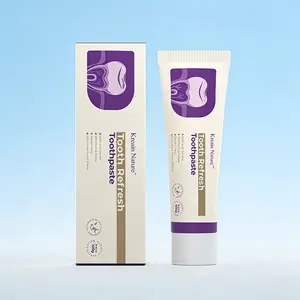 Kreain Nature Tooth Refresh Toothpaste for Fresh Breath Prevent Tooth Loss with Natural Ingredients Gentle Care for Tooth Sensitivity Toothache Loose Teeth Bad Breath