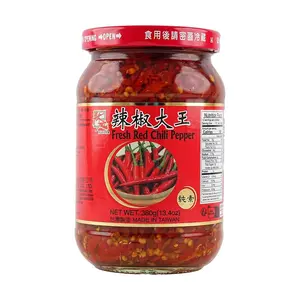 MASTER Taiwan Chili King Pure Vegan Chili Sauce 380g - Authentic Taiwanese Flavor, Spicy Condiment for All Dishes