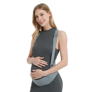 Crossbody Maternity Lifesaver!  Back Support & Belly Lift Belt | Breathable Prenatal
