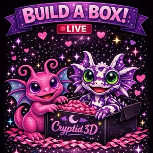 Live Pick Box of 3D articulated toys