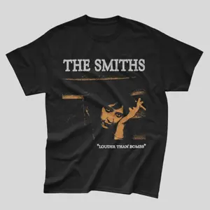 The Smiths shirt, Louder Than Bombs album merch, indie band tee, Morrissey fan gift