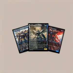 Mendicant Core MTG Proxy Commander Deck - 99 Cards Premium Collector Set - Sci-Fi Artifact EDH Full Art Cards - Foil & Non-Foil Versions with Leather Box & Playmat - Ultra-HD Print Quality & Futuristic Art Style