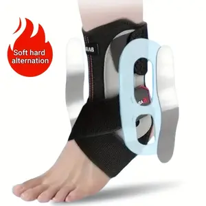 Single Pack Sports Ankle Support Brace, Elastic Support, Breathable Anti-Injury, Essential for Sport Training, Men's & Women's