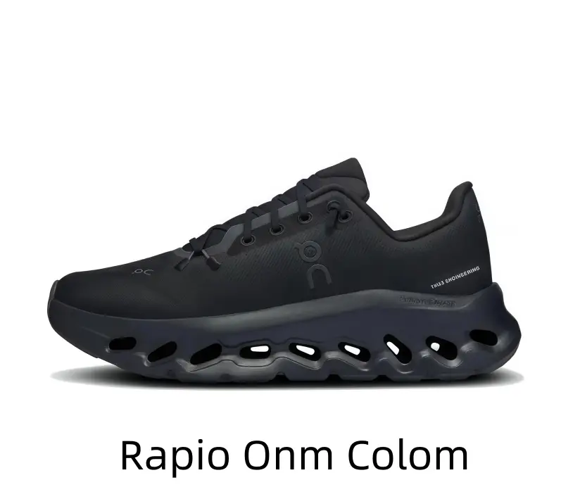 Breathable Thin Mesh Daily Running Shoes, All Black Color Block, Refreshing Foot Feel For Spring Summer Outings