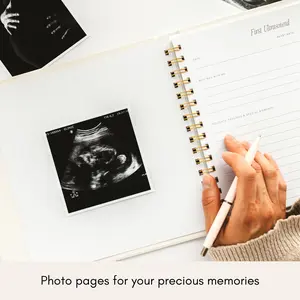 Pregnancy Journal & Planner – Timeless Memory Book for Moms