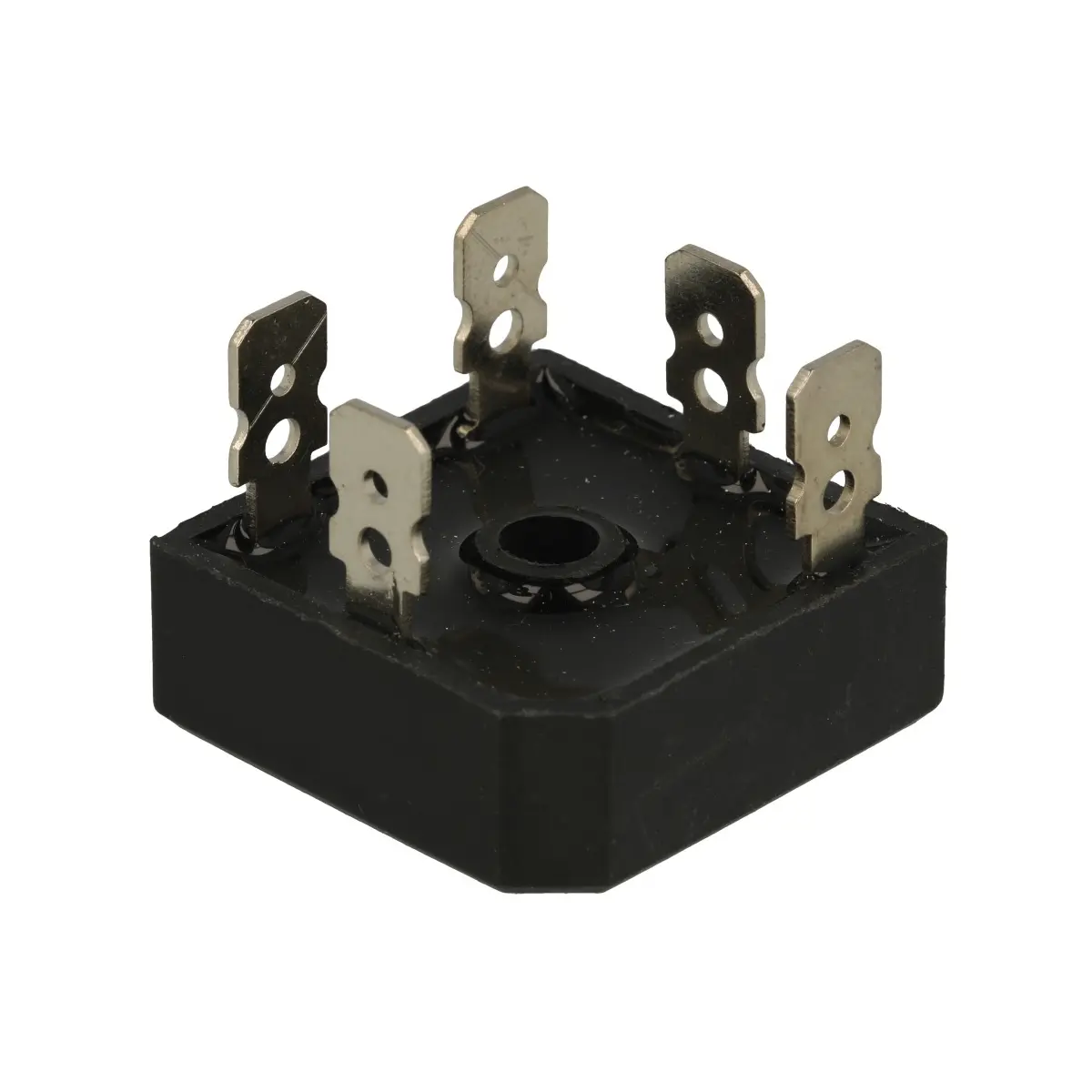 1 Piece 35-A (35A or Less) 3-Phase Bridge Rectifier Diode - 1000V High Current Voltage Converter, 1 Center Mounting Hole, -40 to +150C Operating Temp, Works on All Battery Banks for 3-Phase AC Motors, 35 Amps Or Less