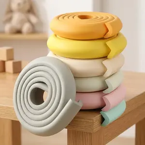 L-shaped Corner Guards, Soft Cuttable Thickened Edge Protectors, Self-adhesive Waterproof Anti-Slip Cushion Pads for Child Safety and Furniture Protection, Multi-use for Home Office.