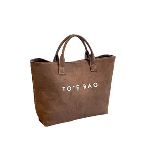 New Large Capacity Tote Bag for Women | Chic Minimalist Luxury Handbag | Trendy Commuter Work Bag | Versatile Everyday Shoulder & Top Handle Purse | Stylish Must-Have