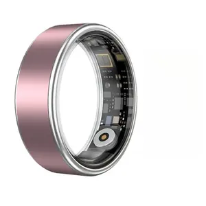 Smart Ring for Comfortable Wear, Precise Detection of Blood Oxygen, Blood Pressure, and Heart Rate, Waterproof Ring for Health Management