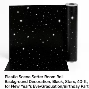Starry Night Scene Setter Room Roll - 40ft Hollywood Backdrop