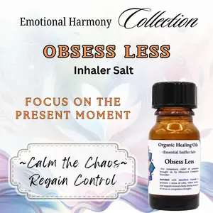 OBSESS LESS Aromatherapy Inhaler | Mindfulness Support OCD | 10ml Bottle