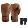 Right Punch Durable Cowhide Leather Boxing Gloves for Men & Women | Ideal for Punching Bag, Sparring, MMA, Muay Thai, Kickboxing & Martial Arts | Maximum Protection Training Gloves