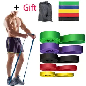 Heavy-Duty Resistance Bands Exercise Set – Elastic Power Bands for Home Gym, Yoga, Strength Training & Pull-Up Assistance