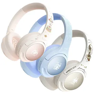 Noise Cancelling Over-Ear Headphones, Gaming Headset for Kids, School Wear, Active Noise Reduction Wireless Bluetooth-compatible Earbuds