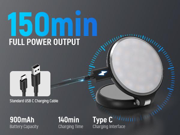 NEEWER NL48R Magnetic LED Selfie Light with Makeup Mirror, MagSafe Compatible Phone Fill Light & Desk Stand for iPhone/Android, Portable Dimmable Video Light for TikTok Live, Vlogging & Makeup NEEWER NL48R Magnetic LED Selfie Light with Makeup Mirror, MagSafe Compatible Phone Fill Light & Desk Stand for iPhone/Android, Portable Dimmable Video Light for TikTok Live, Vlogging & Makeup