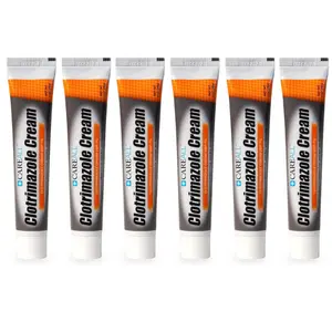 CareAll Clotrimazole Antifungal Cream 1% USP 1.0 oz. (6 Pack), Cures Most Athlete’s Foot, Jock Itch and Ringworm, Sooths and Relieves Itching, Burning and Cracking from These Conditions