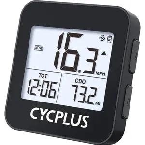 Wireless Bike Computer with Automatic Backlight, Bicycle Speedometer Odometer, Waterproof Feature and Large Battery, Providing Professional Data Analysis