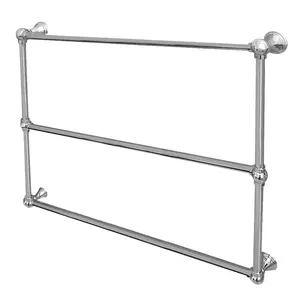 Kingston Brass  36 in. Maximilien Wall Mount Towel Rack, Polished Chrome