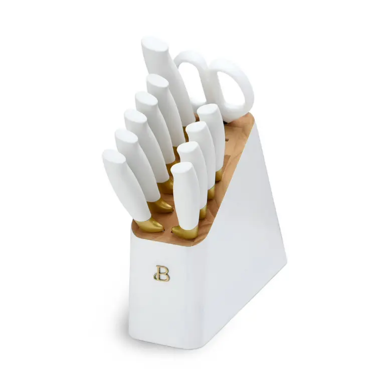 Beautiful by Drew Barrymore 12-Piece Cutlery Set with Block