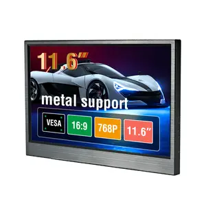 Anmite 11.6 Inch Portable Monitor HDMI-Compatible Laptop second screen Gaming Extended Display For Switch/PS4/Xbox/Raspberry Pi