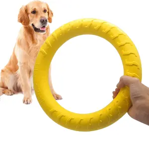 Indestructible Dog Toys Dog Chew Toy for Aggressive Chewers Flying Discs for Medium/Large Breeds Dog Training Ring,Floating Dog Ring Toys for Throwing,Catching, Flying Lightweight Dog Toy