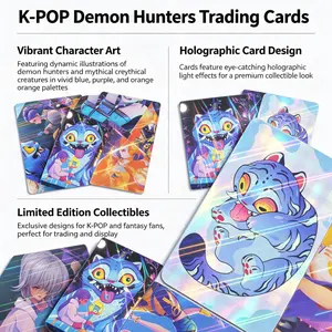 Cartoon Girl Group Laser LOMO Cards Small Photo Cards Decorative Collection Cards Festival Gift for Boys Girls