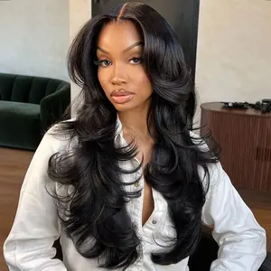 Mscoco Butterfly Layered Cut 6×5 HD Lace Wig Glueless Loose Body Wave 6×5 HD Lace Wig Pre-Everything Human Hair Wigs #outdoorfun #TikTokshopCyberMonday #TiktokShopBlackFriday #christmassale2025