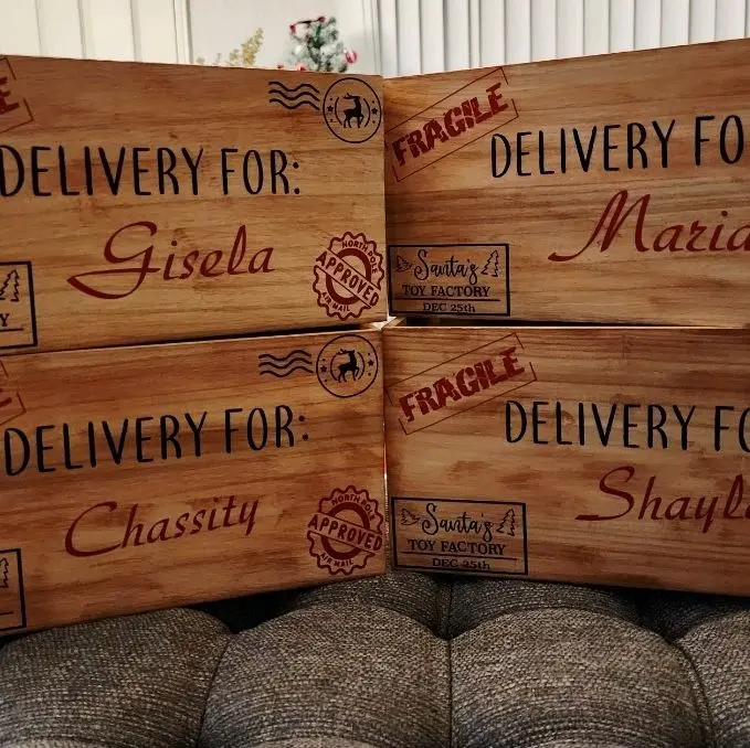 Christmas Eve Crate Box – Personalized Gift