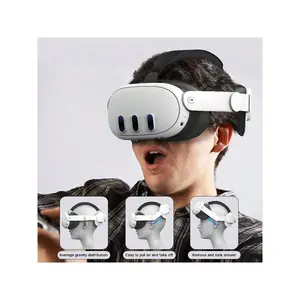 Oculus/Meta Quest 3 - Enhanced Gaming Experience, Comfortable Memory Pad, Lightweight Adjustable VR Headband Design Comfort Headband Compatible With Oculus/Meta Quest 3 Accessories, Enhanced Support