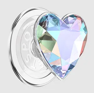 popsockets Iridescent Dichroic Heart MagSafe PopGrip - Collection:  Waxy Shimmer